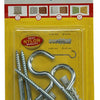 Celo 1015383 - 5 nylon pluggen f 6 mm + schroefhaken 502622 | 5 stuks