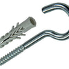 Celo 1015383 - 5 nylon pluggen f 6 mm + schroefhaken 502622 | 5 stuks