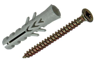 Celo 1015375 - 20 tacos nylon f + sps 5 mm + tornillos 502615 | 5 piezas
