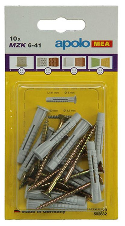 Celo 1015438 - 10 tapones universales mzk + sps 502632 6x41mm | 5 piezas