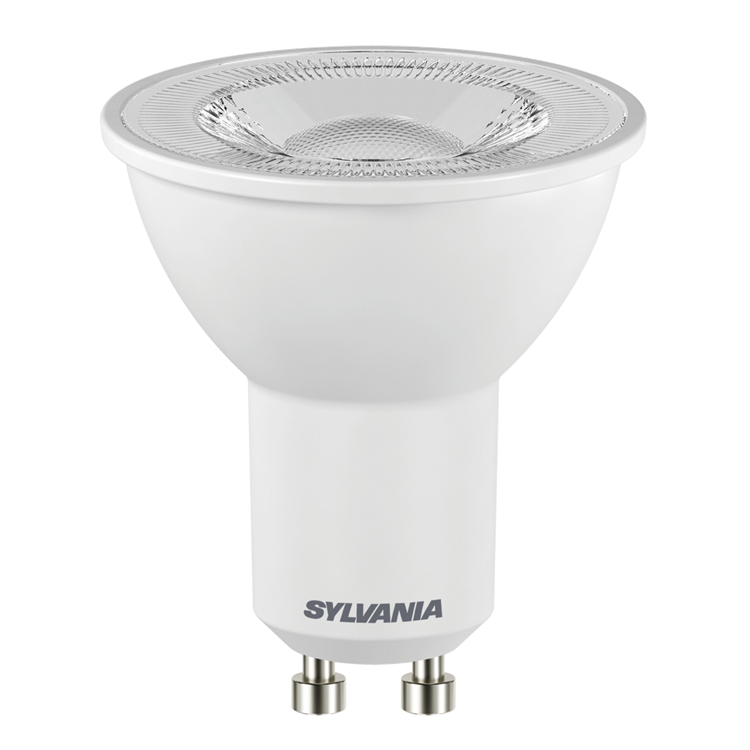 Sylvania 1068804 - foco led syl 610lm 7w gu10 4000k - paquete de 5 | 3 piezas