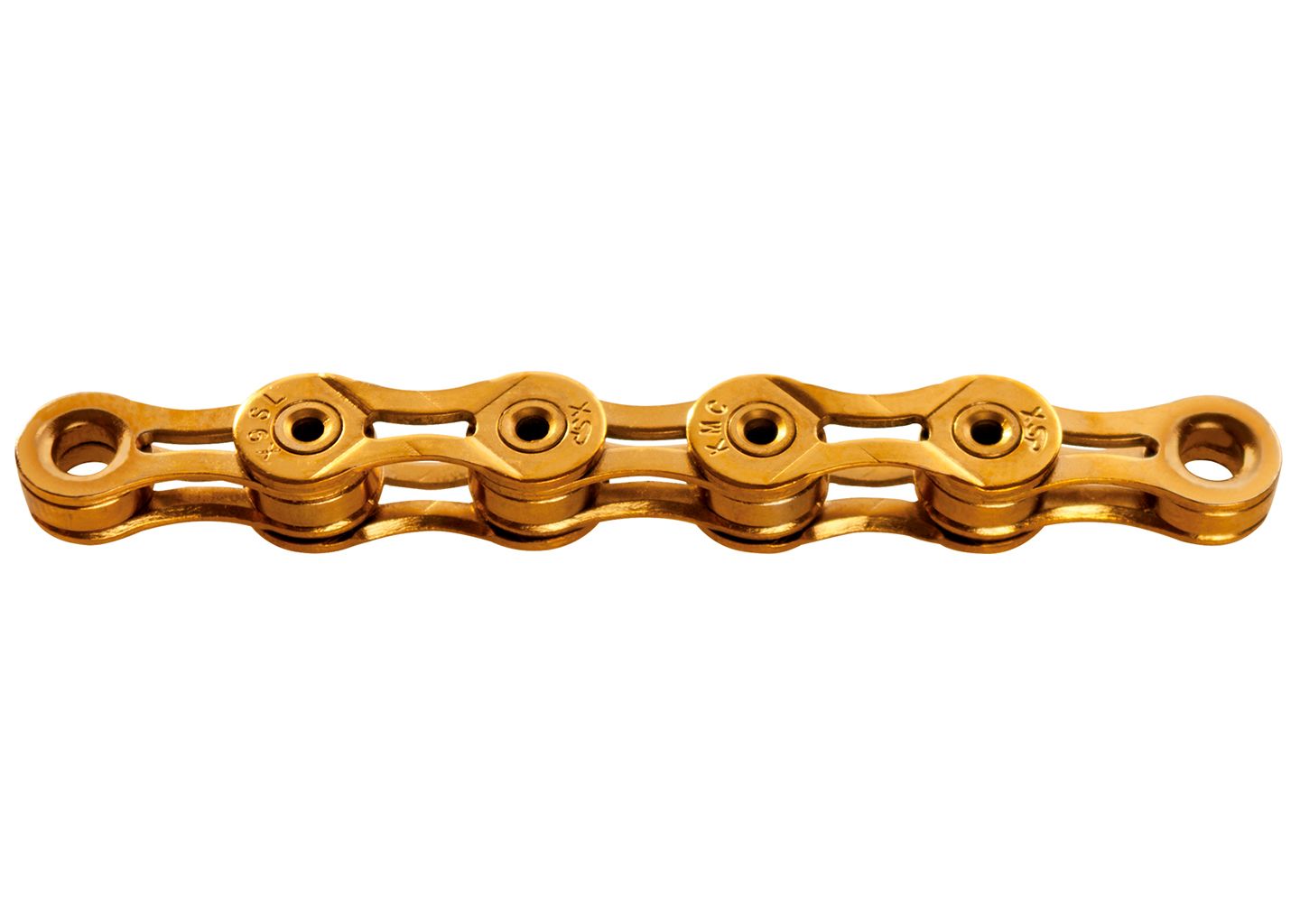 Cadena de bicicletas KMC X9SL Ti-N Gold 114 Schakels