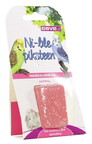 ESVE Ni-Ble Mineral Block Graspairite Pink