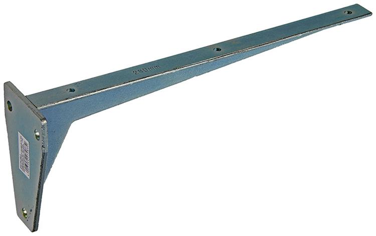 1059981 - Consola resistente perfil L 280 galvanizada capacidad de carga. 75kg | 10 piezas