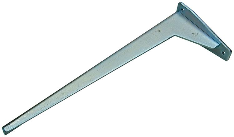 1059983 - Consola resistente perfil L 380 galvanizada capacidad de carga. 75kg | 10 piezas