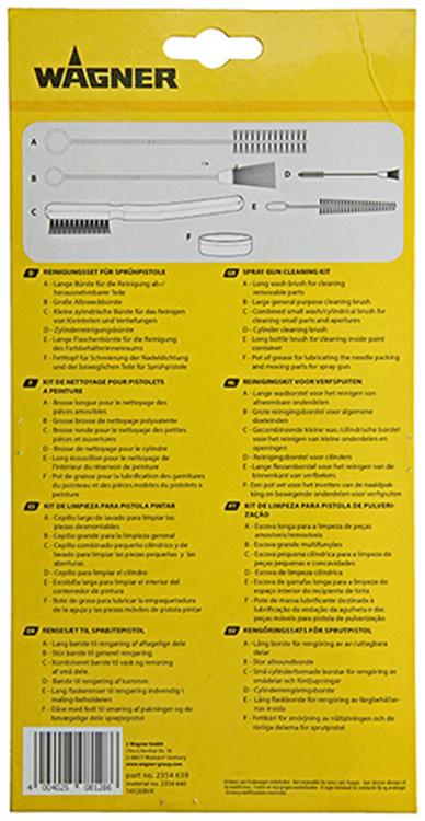 Wagner 1054877 - kit de limpieza hvlp | 1 pieza