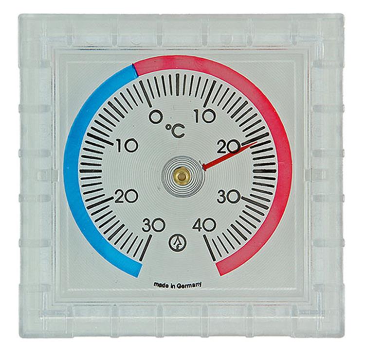 1004983 - termometro da finestra 7x7cm | 2 pezzi