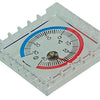 1004983 - termometro da finestra 7x7cm | 2 pezzi