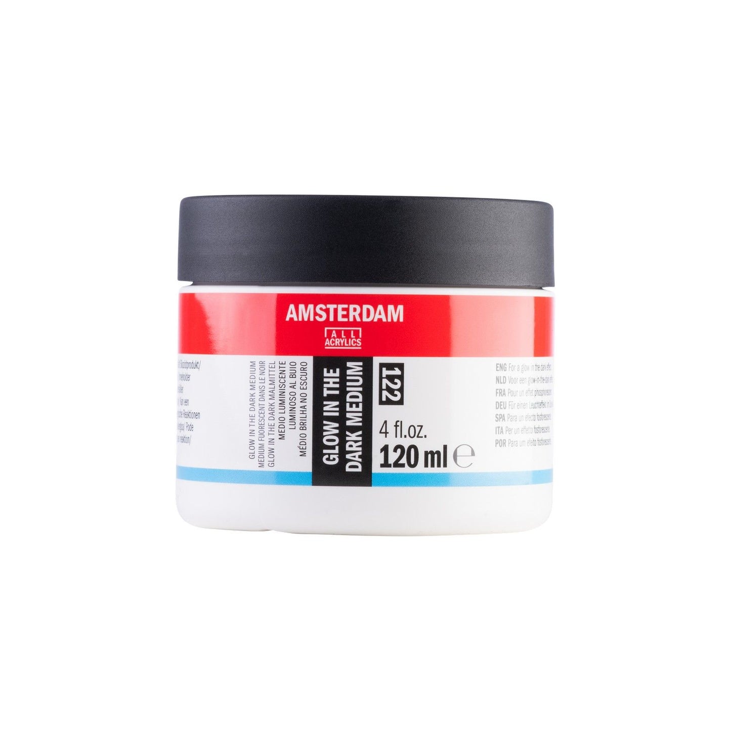 Amsterdam all acrylics amsterdam • glow in the dark medium 122 mini 120ml