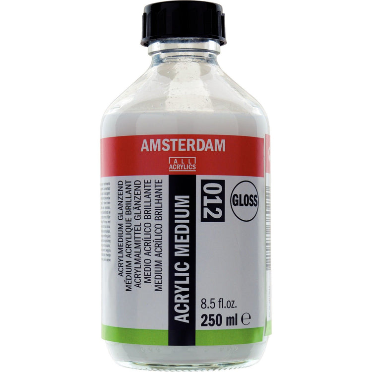 Amsterdam all acrylics amsterdam • acrylmedium glanzend 012 fles 250 ml
