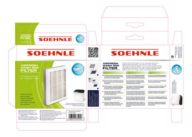 Filtro Soehnle Soehnle Airfresh Wash 500