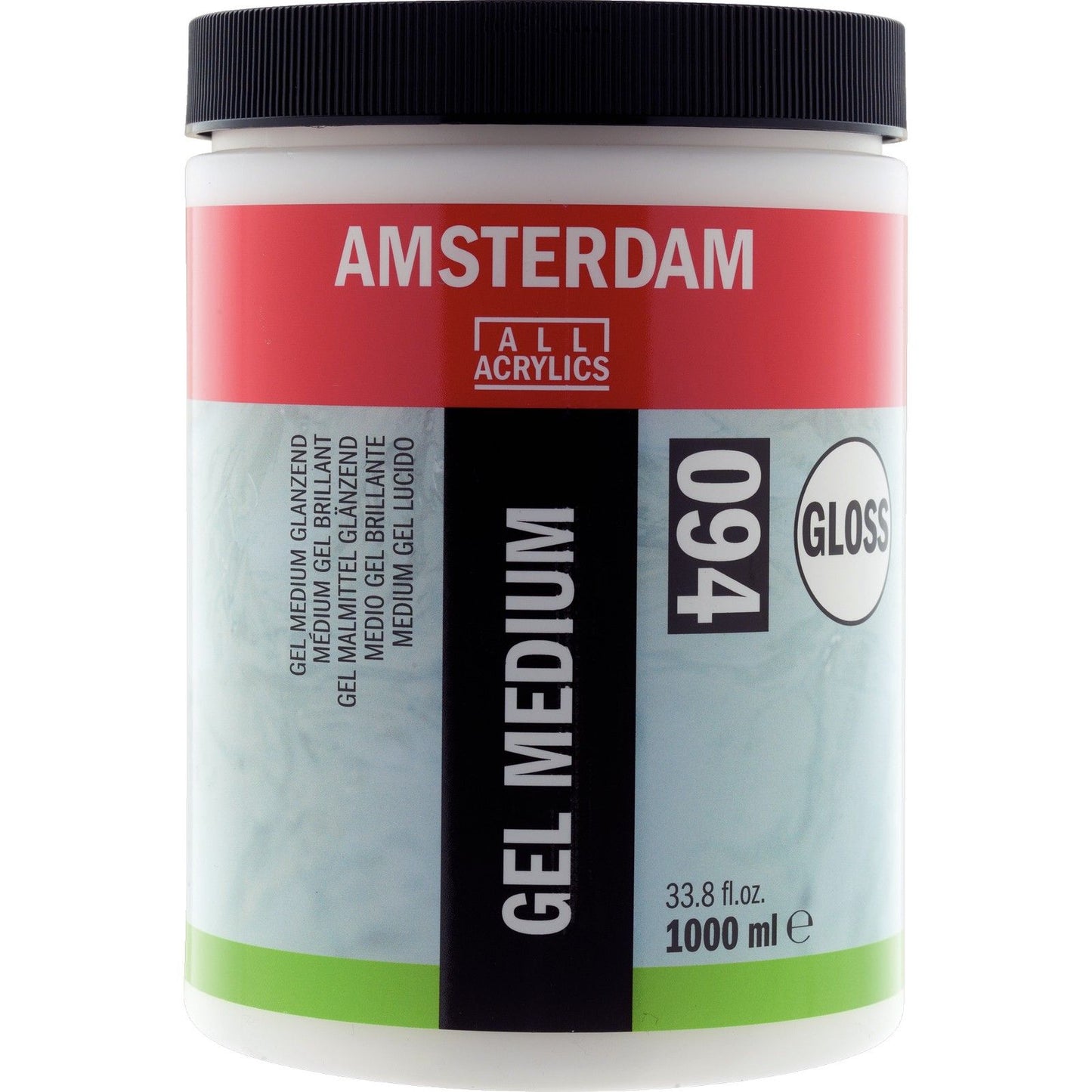 Amsterdam all acrylics amsterdam • gel medium glanzend 094 pot 1000 ml