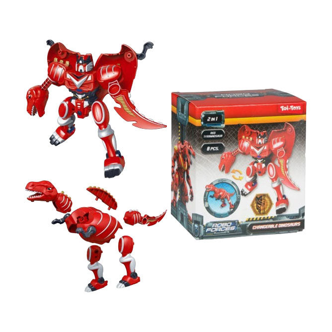 Toi-toys roboforces ensamblaje robot dino
