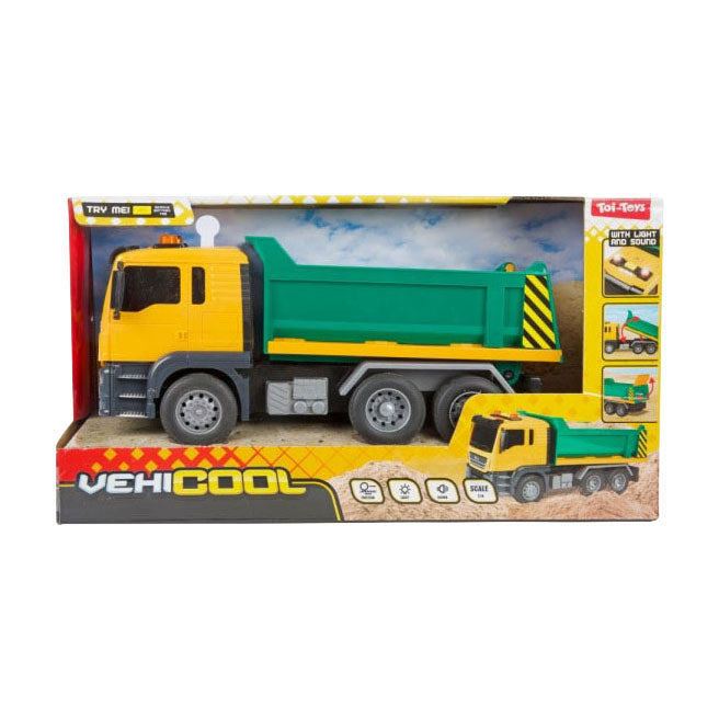 Autocarro con cassone ribaltabile Toi-toys vehicool - 25 cm