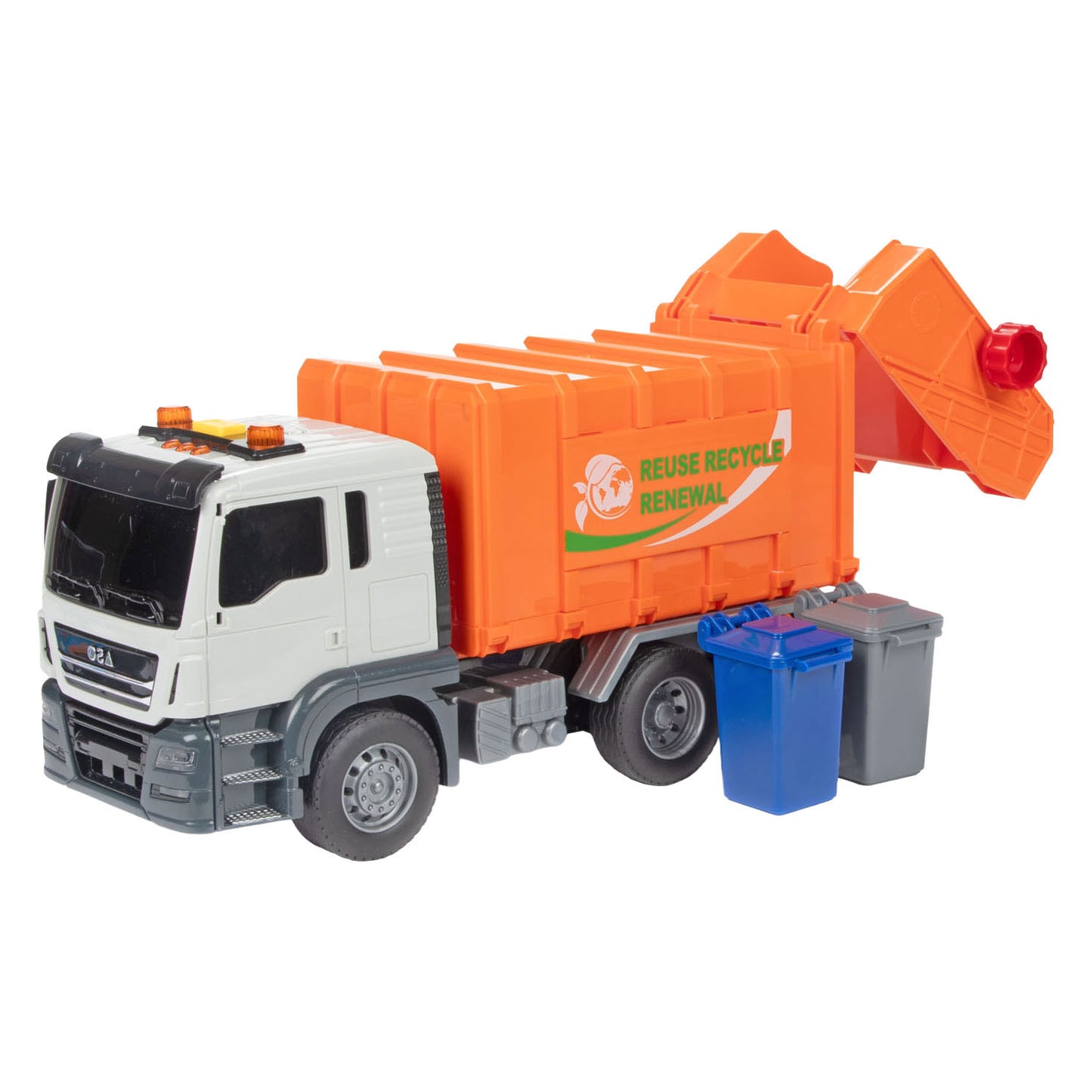 Toi-toys camion della spazzatura vehicool - 21 cm