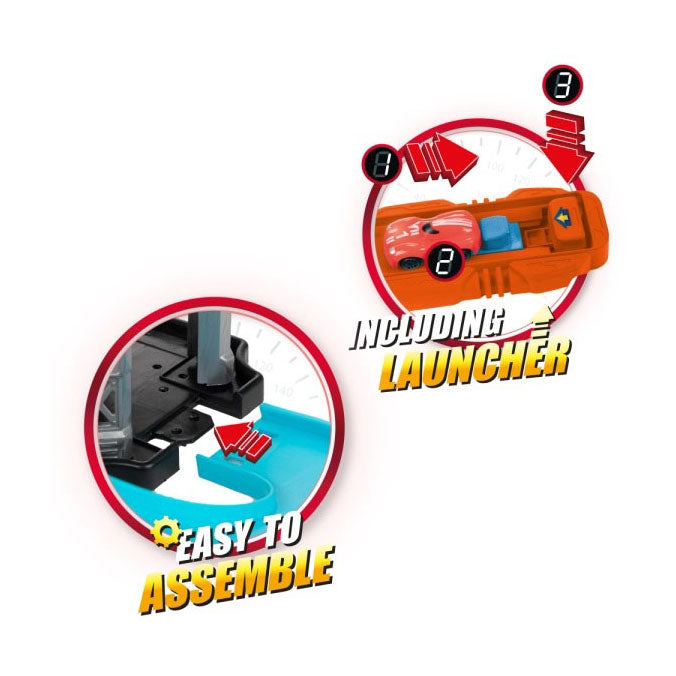 Garage Toi-toys turbo racers con ascensore