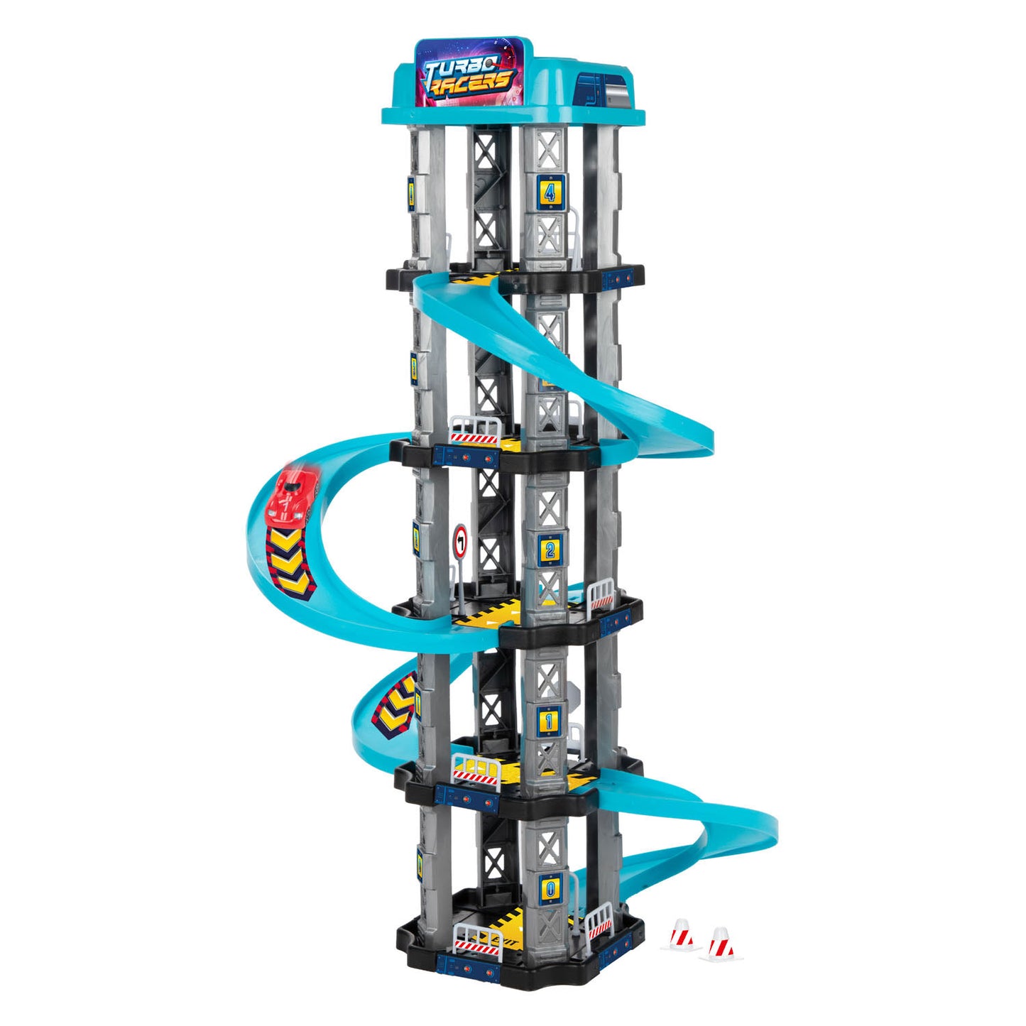 Torre di parcheggio per toi-toys turbo racers
