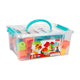 Toi-toys stelline morbide costruzioni in scatola portaoggetti - 48 pz.