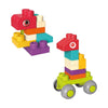 Toi-toys bloques de construcción blandos estrellitas en caja de almacenamiento - 48 piezas