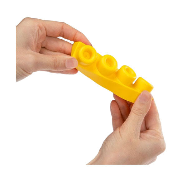 Toi-toys bloques de construcción blandos estrellitas en caja de almacenamiento - 48 piezas