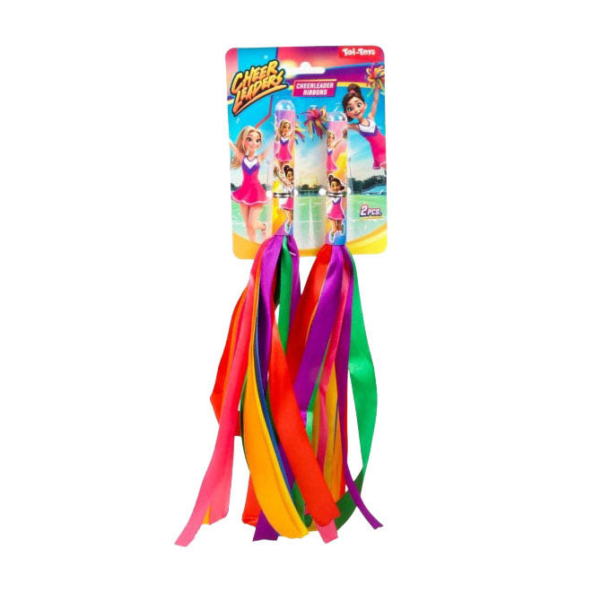 Toi-toys representan cintas de animadora en el mango - 2 piezas.