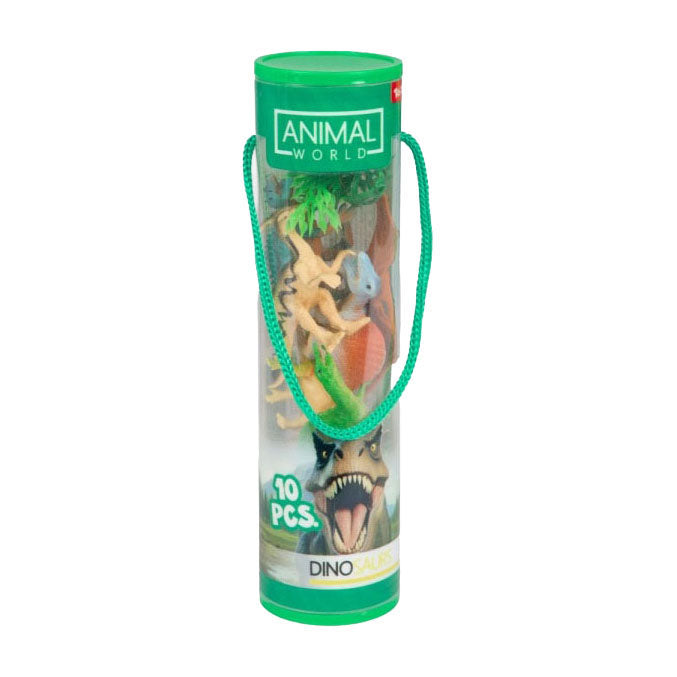 Set da gioco Dino del mondo animale Toi-toys - 10 pezzi.