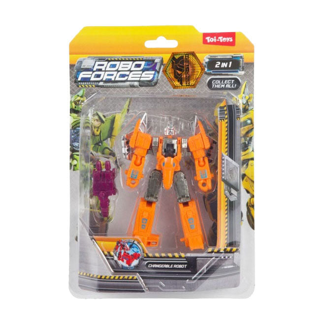 Toi-toys che cambia l'auto robot 2in1