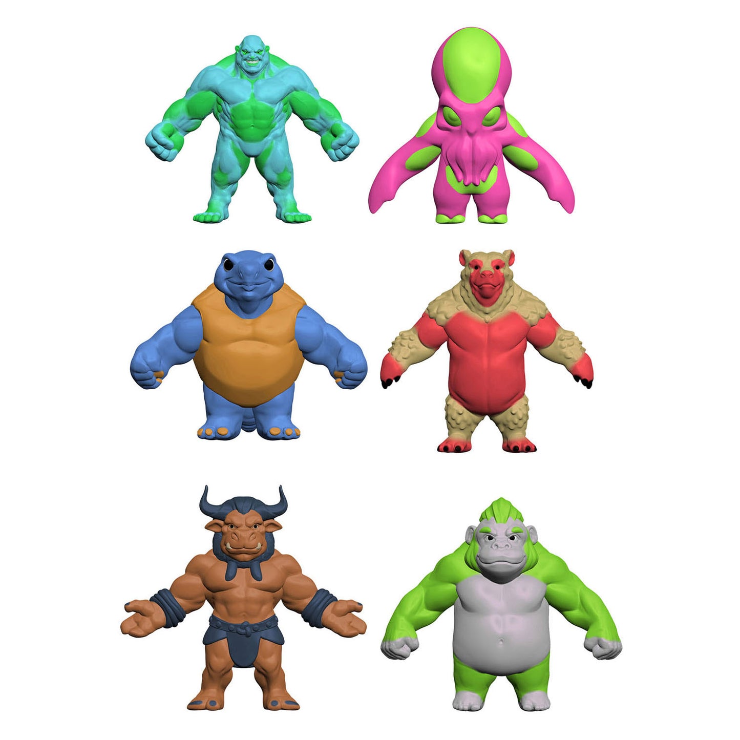 Toi-toys figura antistress flexerz 6 cm