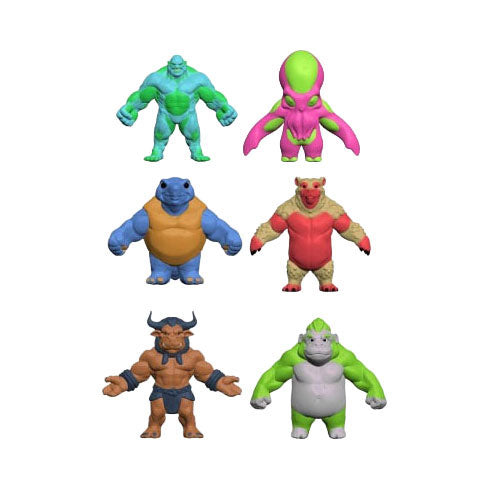 Toi-toys anti stressfiguur flexerz 6cm - 3st.