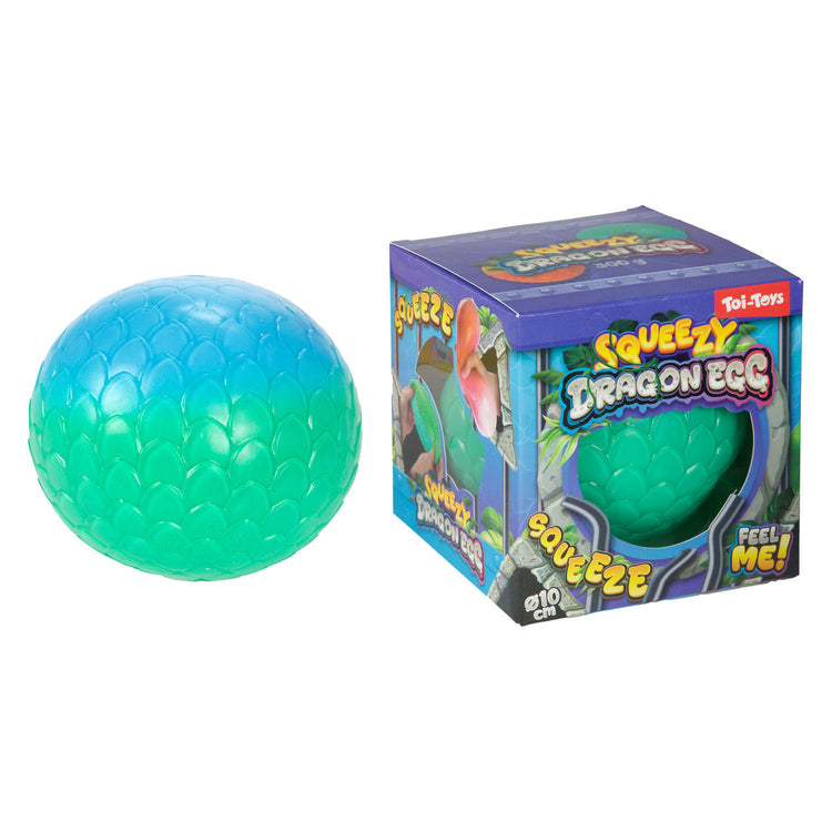 Toi-toys fun knijpbal -bumps- gevuld met foam 12cm 6ass