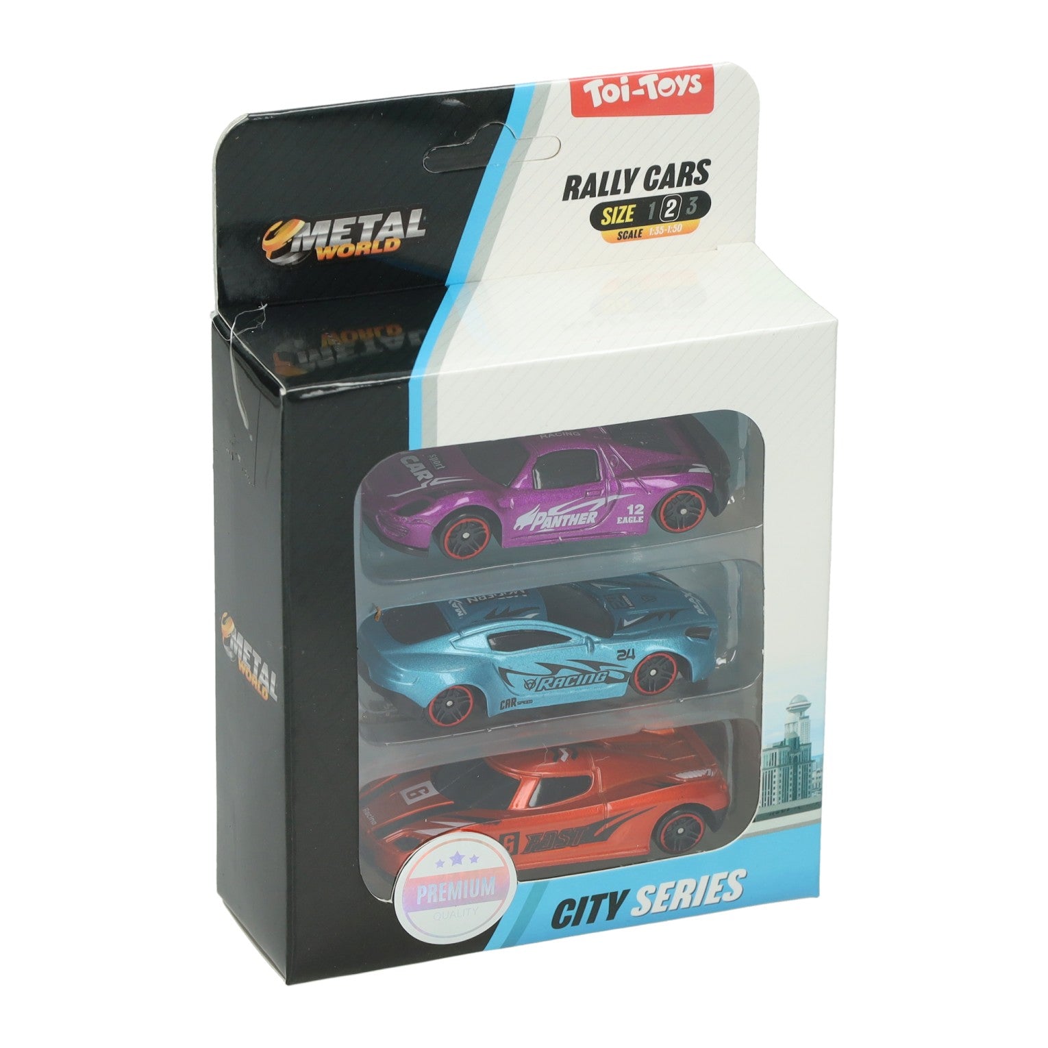 Toi-toys toi toys rally race auto classic set a 3