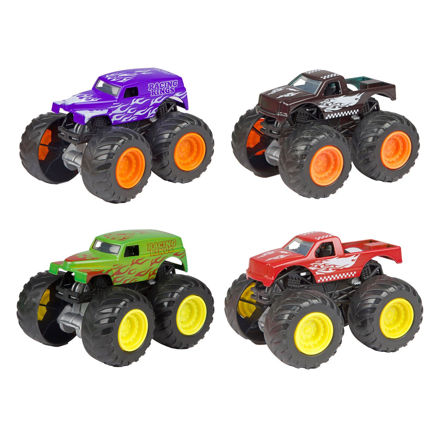 Vehicool kleurveranderende monster truck - 8,5cm