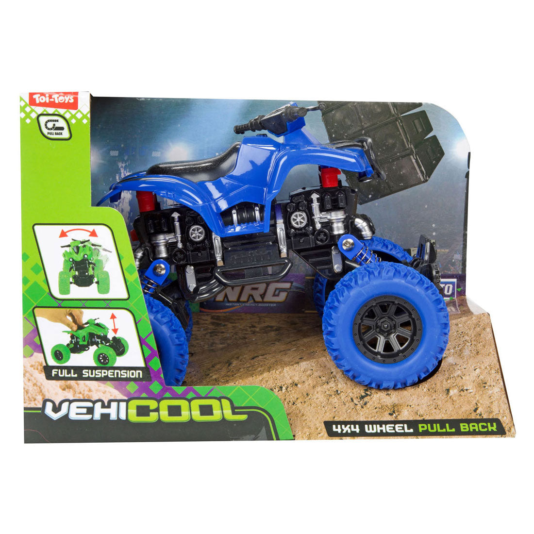 Veicool pull back quad