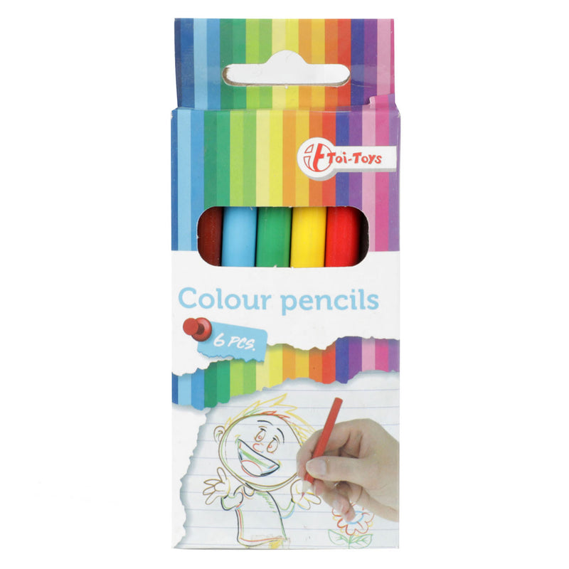 Lápices de color toi-toys, 6st.