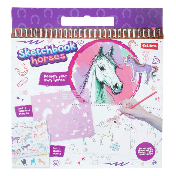 Progetta il tuo album di sketch di pony