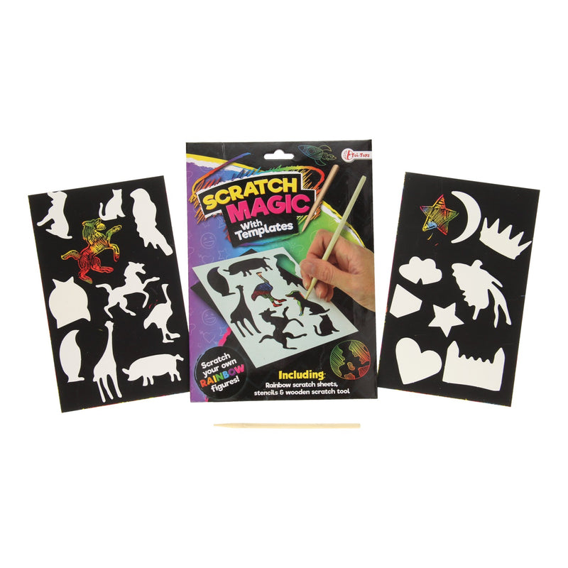 Toi-toys Scratch Set Set Regenboog Figures