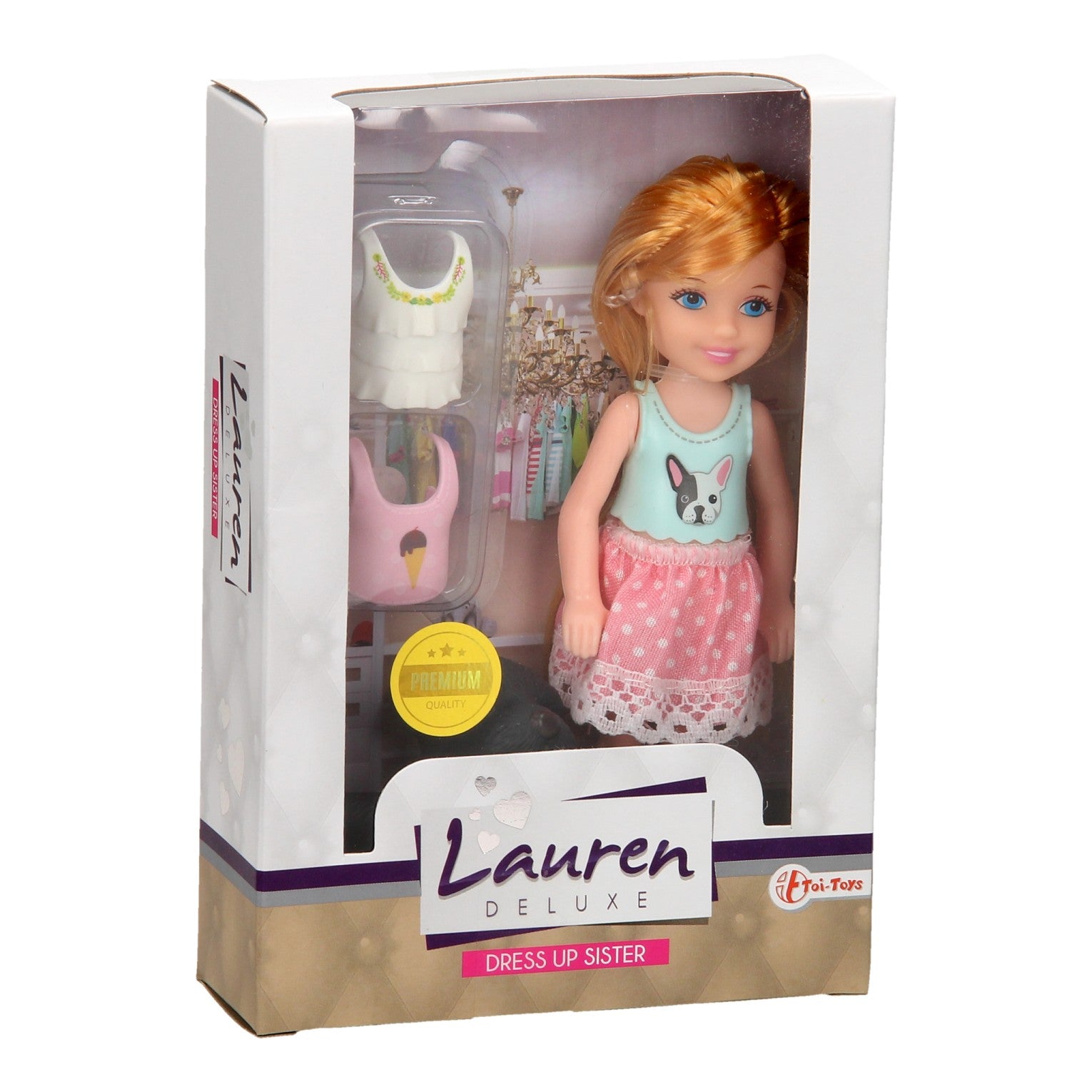 Dolls play set with accessories