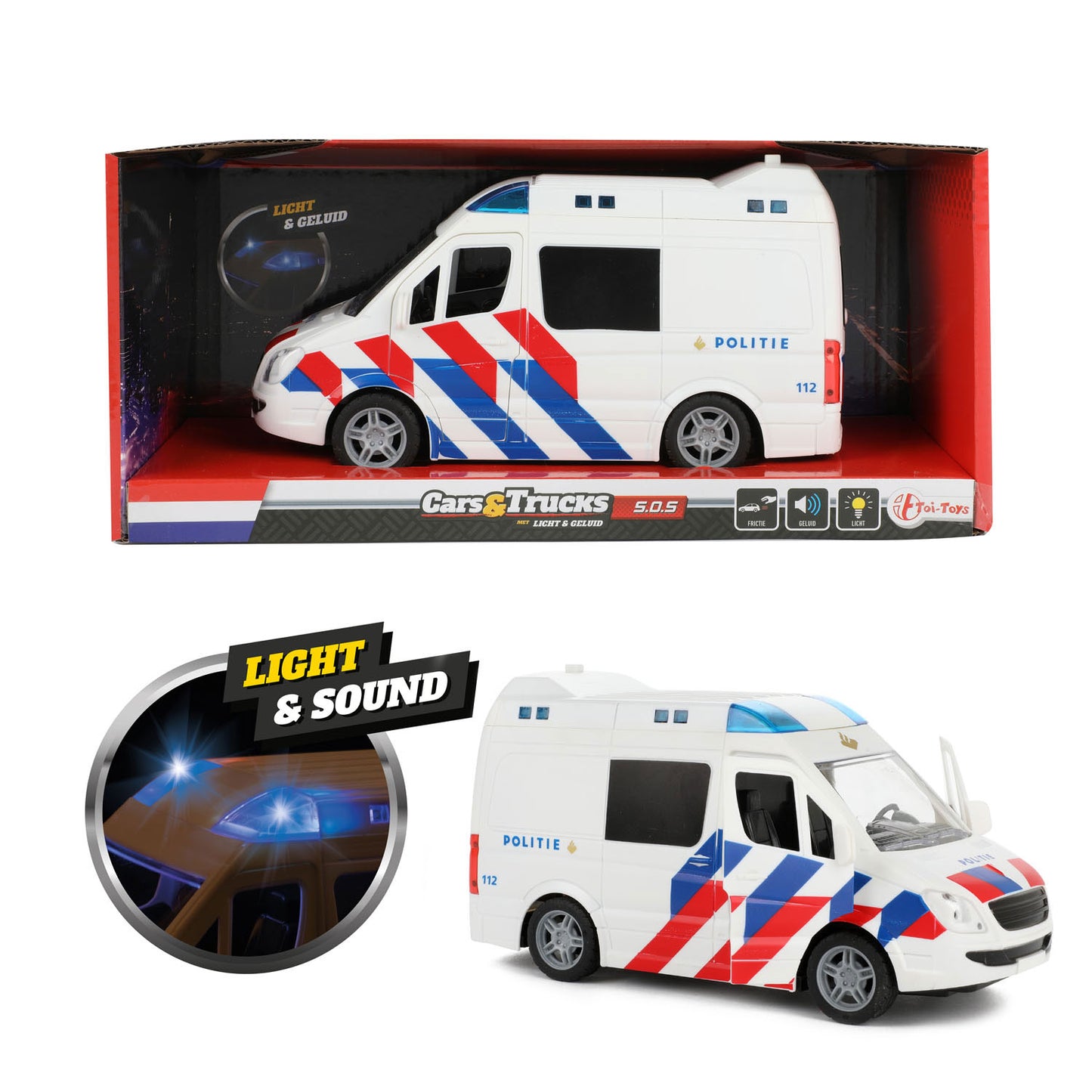Police Bus con luz y sonido