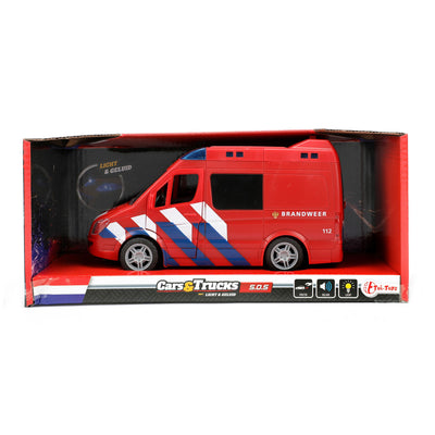 Fire truck with light and sound