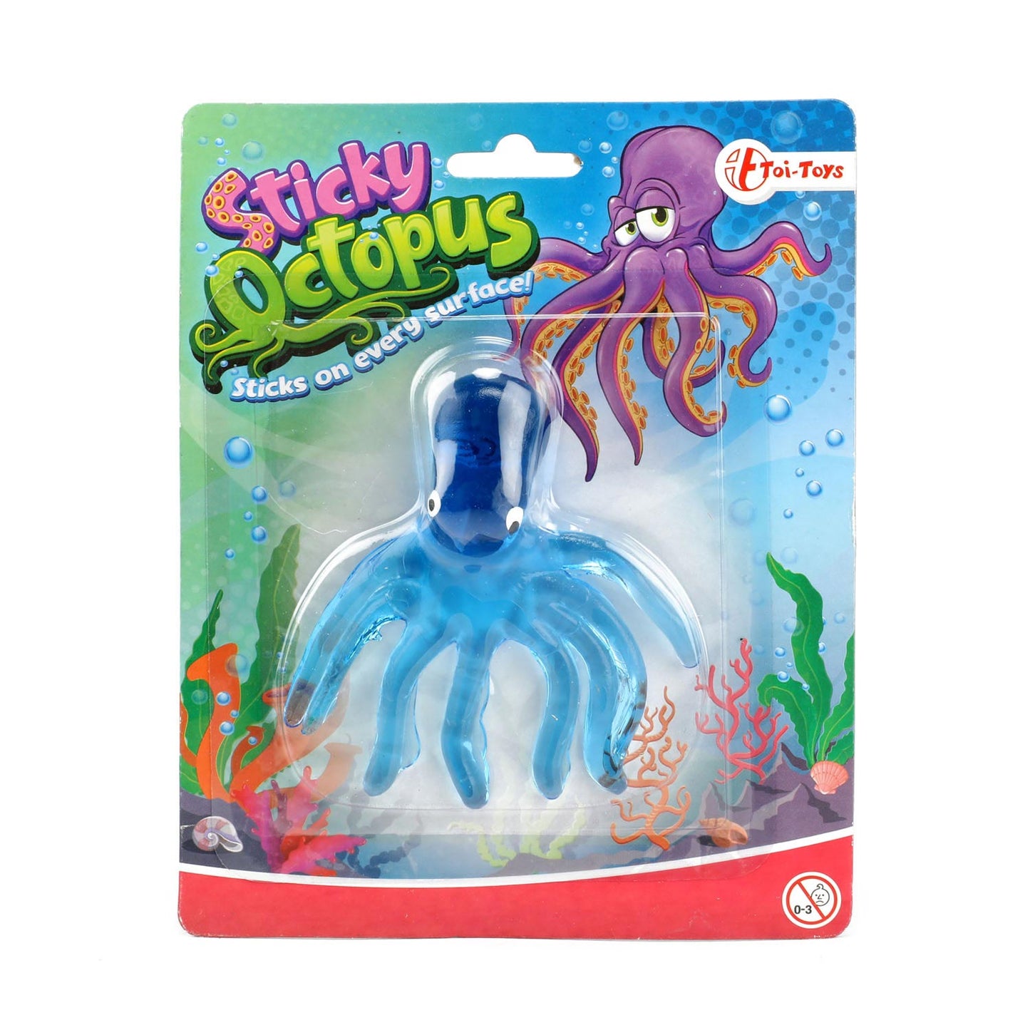 Toi-Toys Window Crawler Sticky Octopus