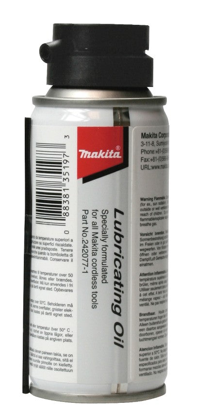 Aceite lubricante para accesorios Makita - 242077-1