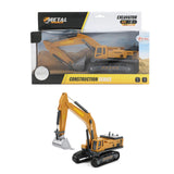 Toi-toys graafmachine metal junior 1:55 staal geel zwart - afbeelding 4
