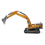 Toi-toys graafmachine metal junior 1:55 staal geel zwart - afbeelding 5