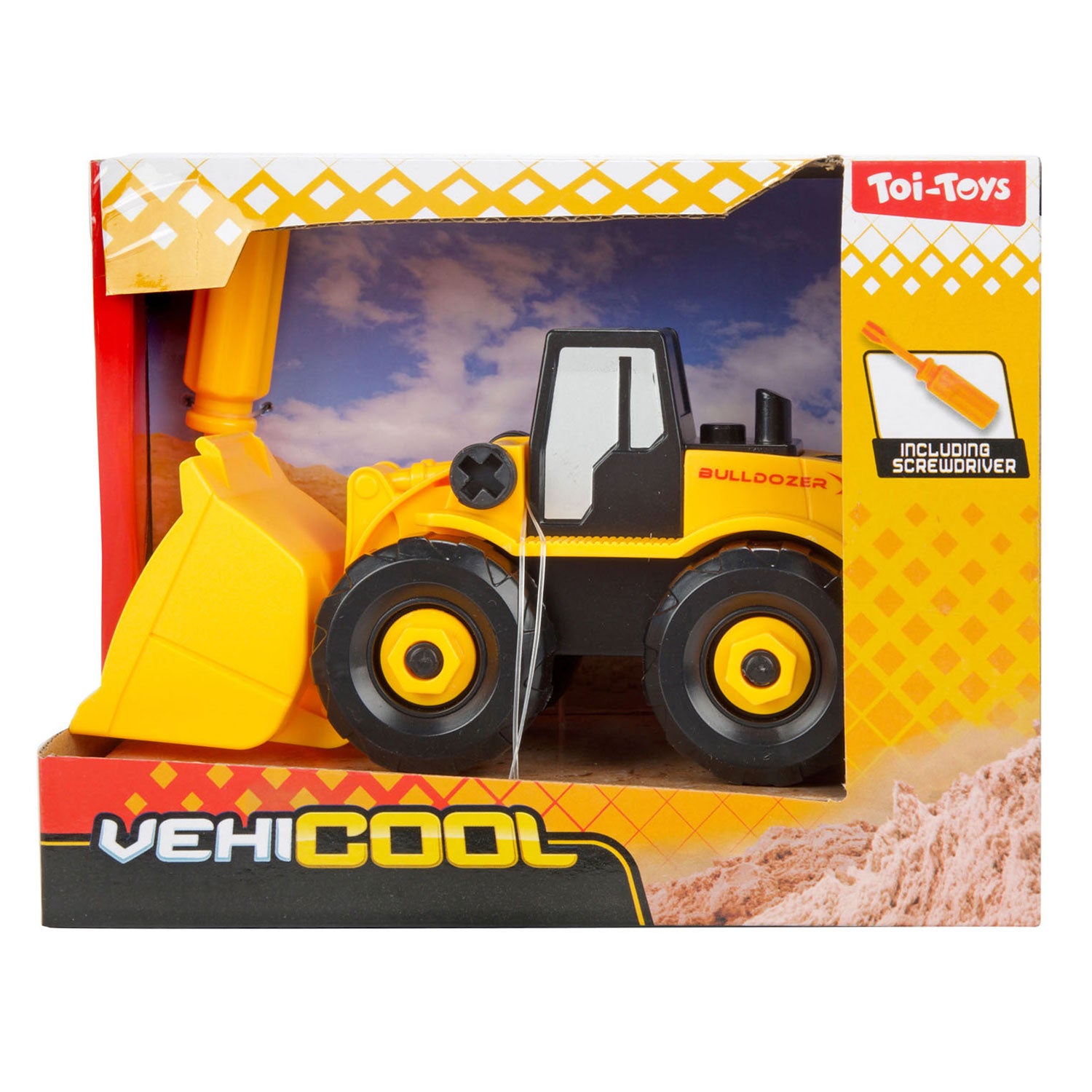 Trucos de automóviles Vehículo de trabajo de construcción