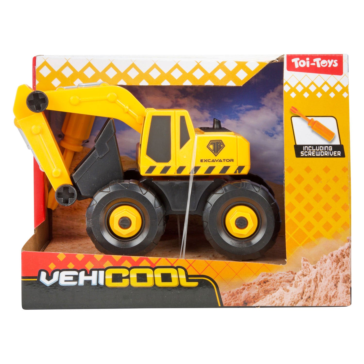 Trucos de automóviles Vehículo de trabajo de construcción