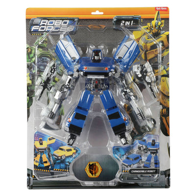 Roboforces cambia robot suv il super morph blu