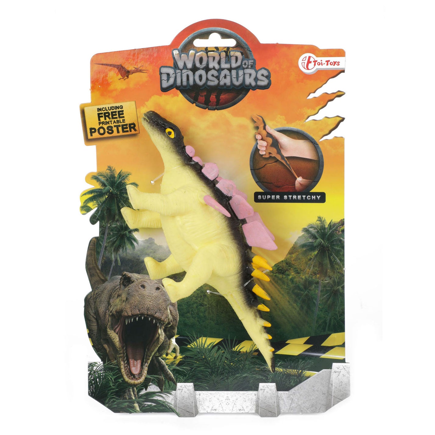 TOI-TOYS DINOSAURUS STRACHABLE