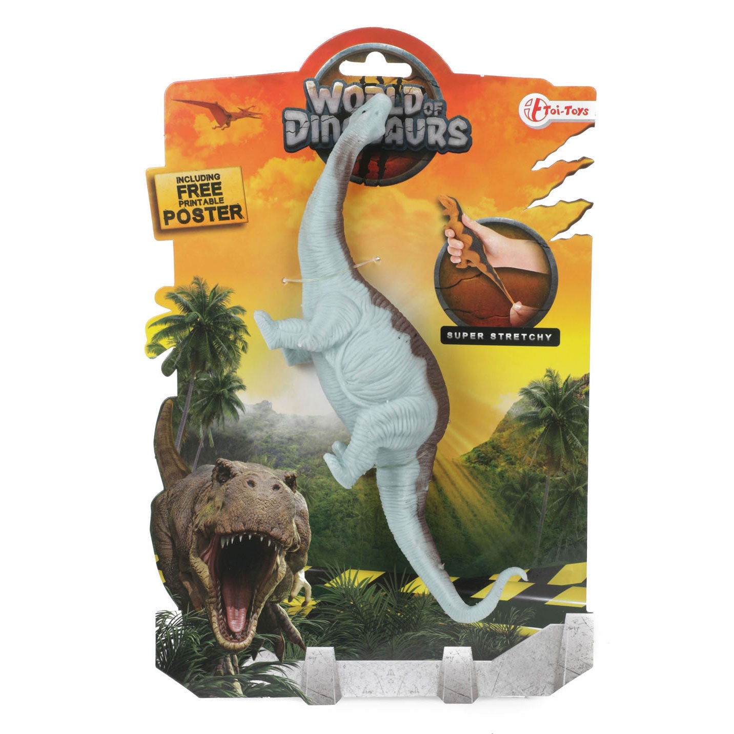 TOI-TOYS DINOSAURUS STRACHABLE