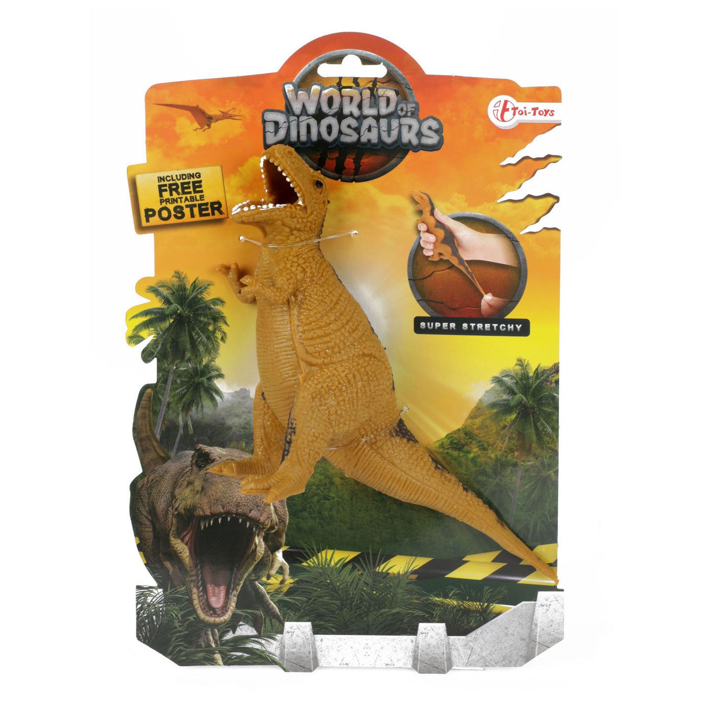 TOI-TOYS DINOSAURUS STRACHABLE