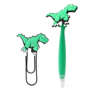 Toi-toys dinosaurus mega paperclip met pen - afbeelding 3